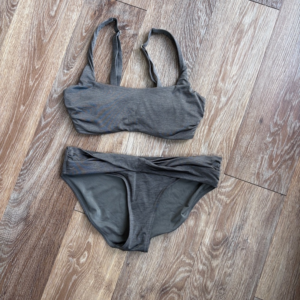 Athleta women’s gray bikini sz. S